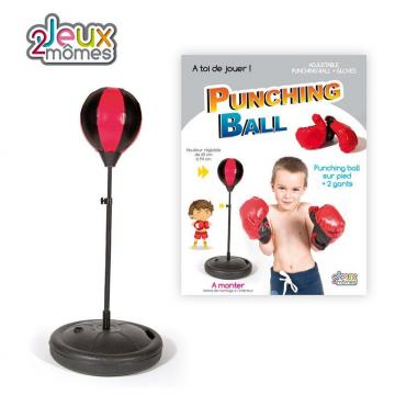 Punching ball ajustable + gants